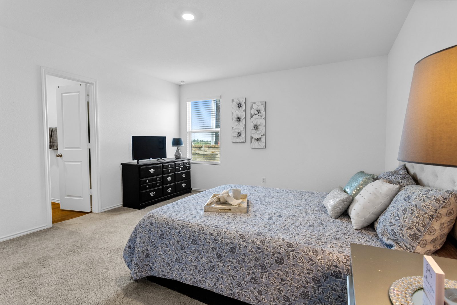 Primary Suite — new-construction home, Austin TX real estate photography