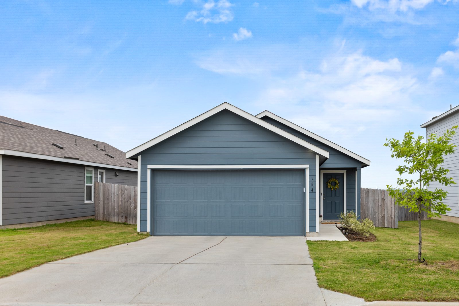 New-construction starter home