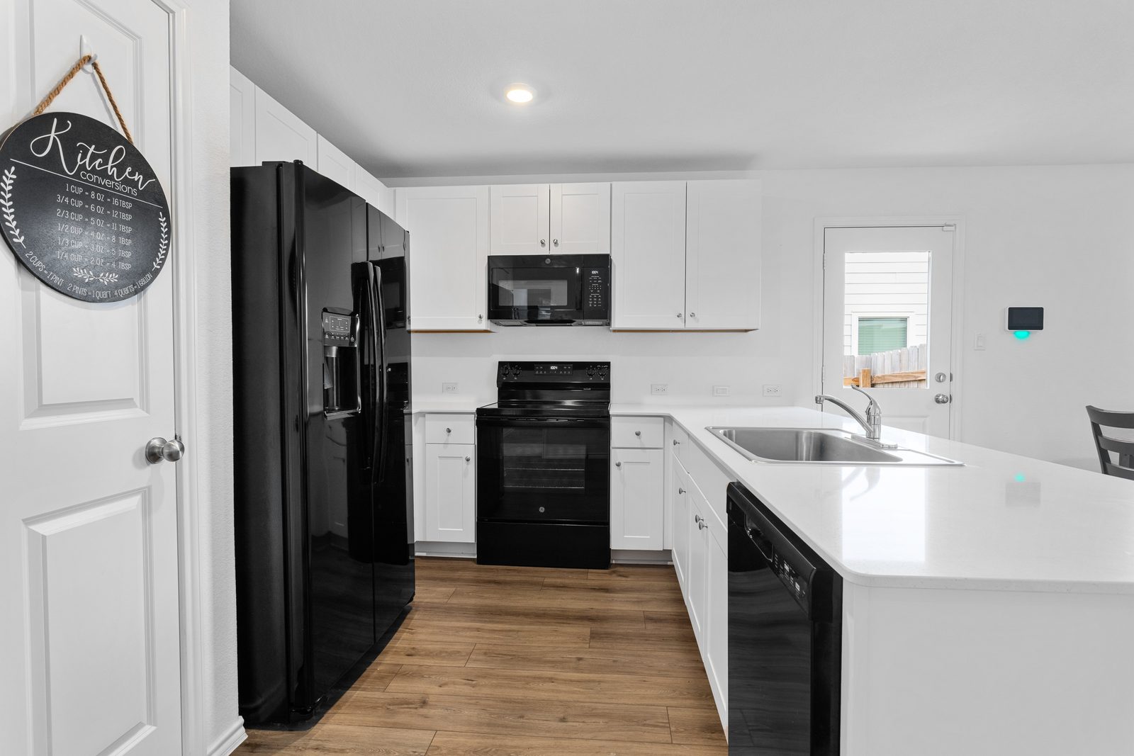 Kitchen — new-construction home, Austin TX real estate photography
