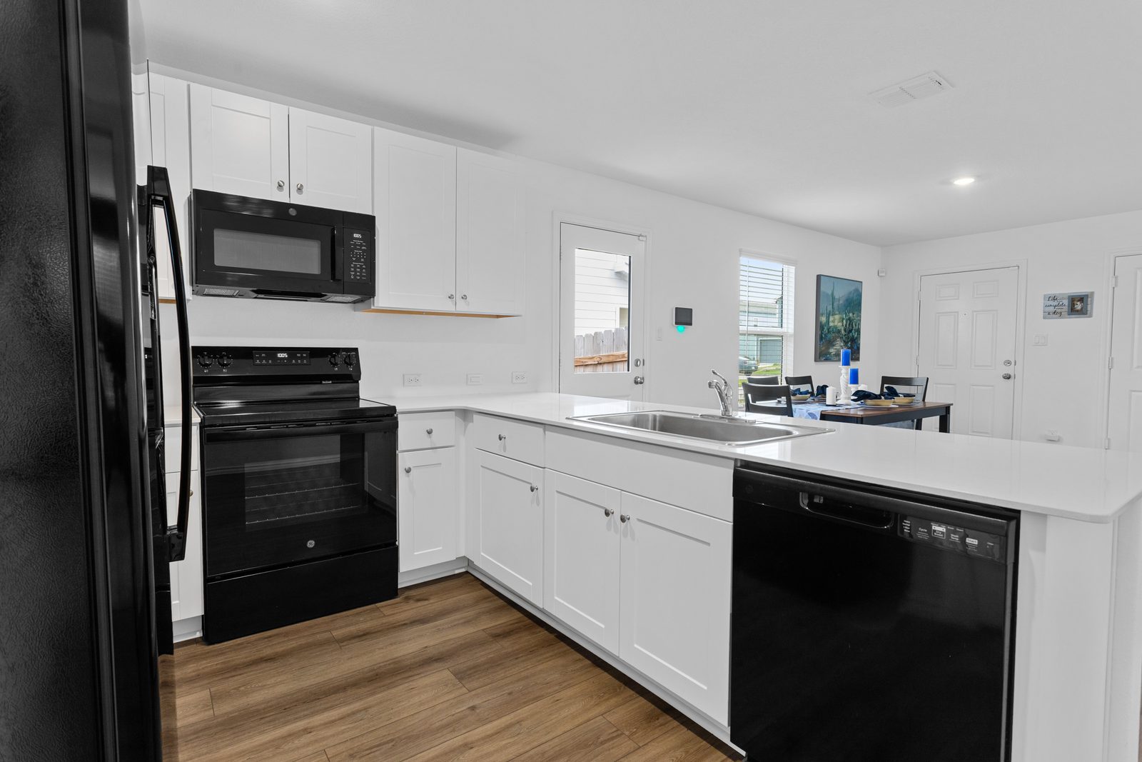 Kitchen — new-construction home, Austin TX real estate photography