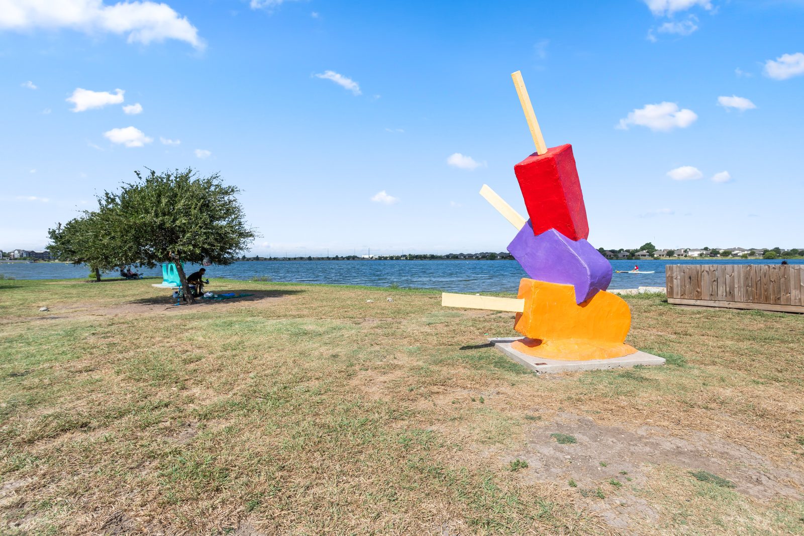 Community Lake — vacant two-story home, Austin TX real estate photography