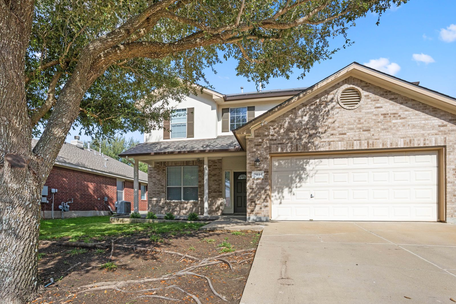 Vacant two-story home