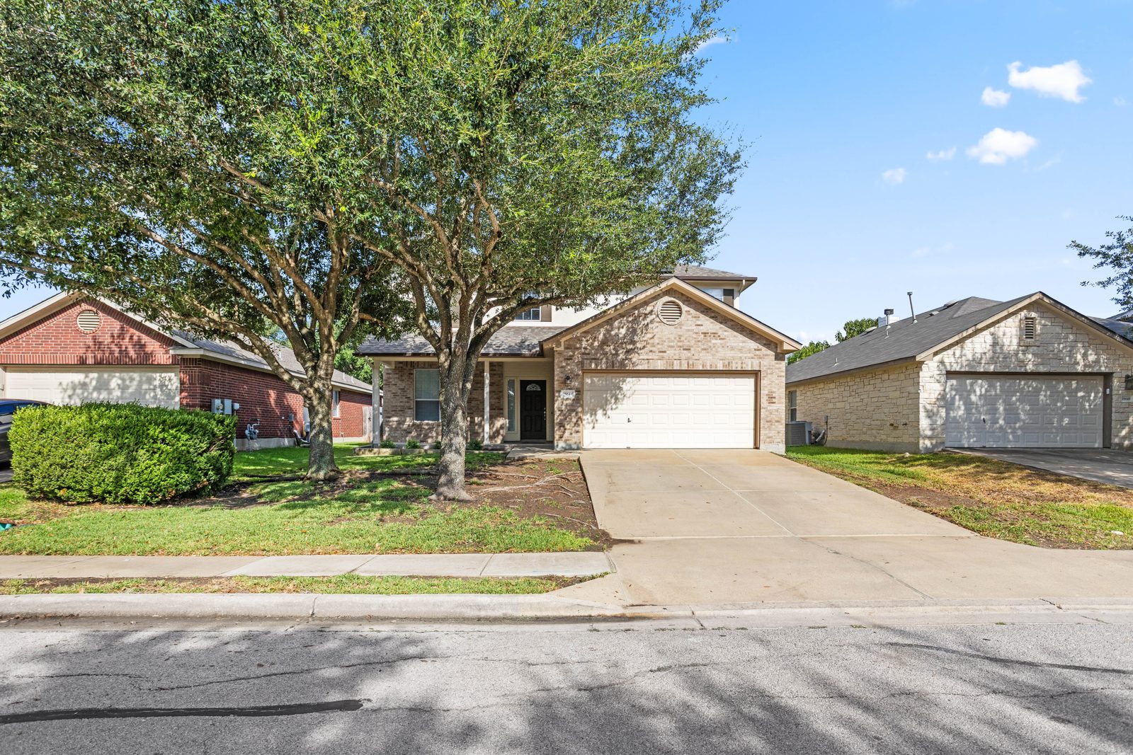 Street View — vacant two-story home, Austin TX real estate photography