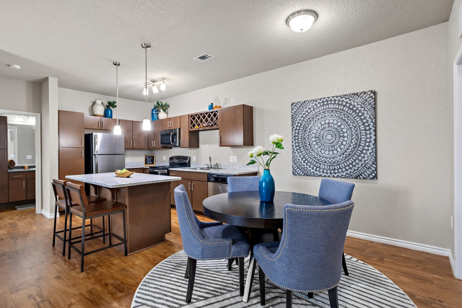 Kitchen & Dining — Furnished Apartment