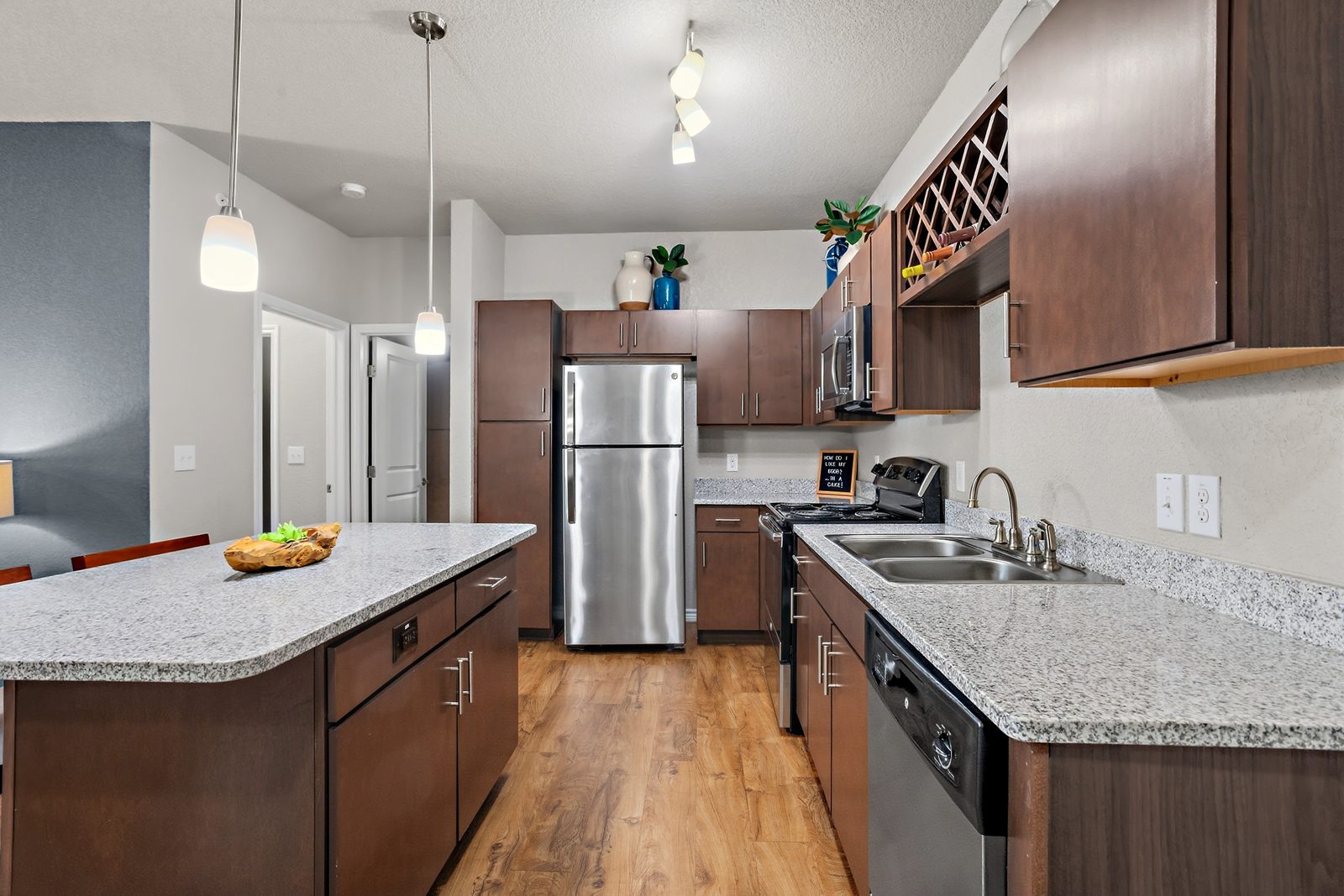 Kitchen — Furnished Apartment