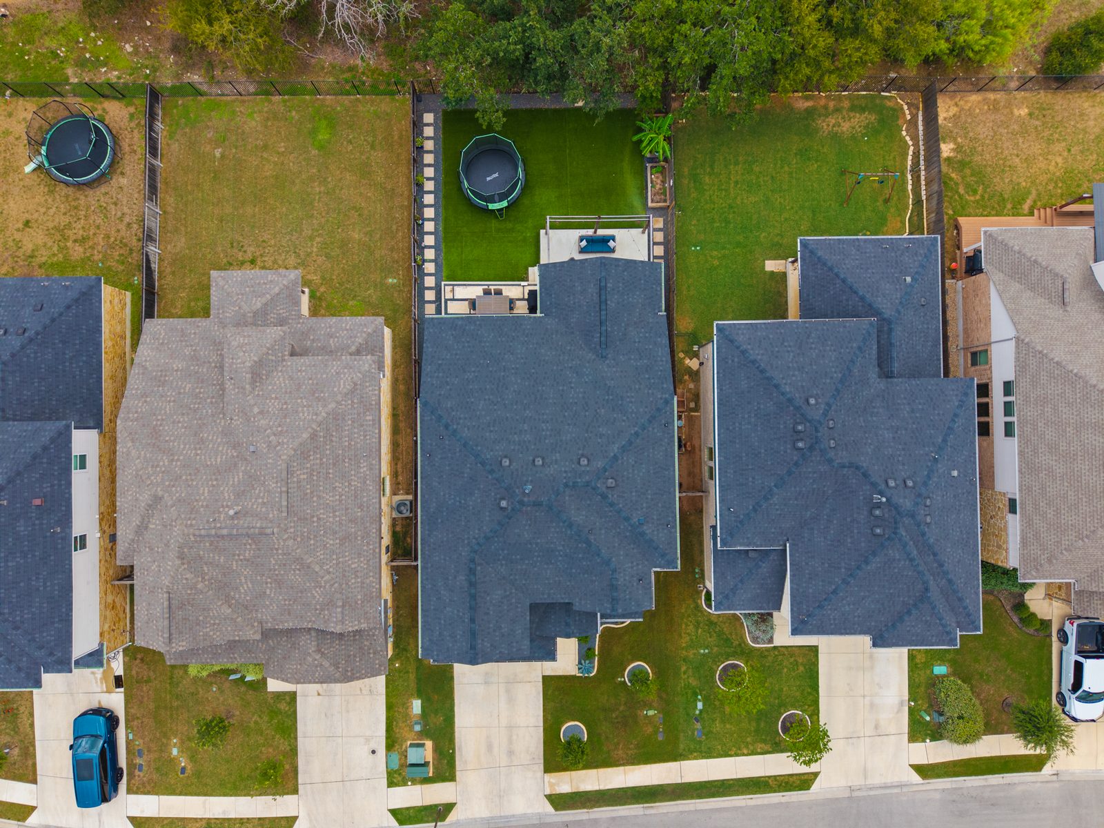 Aerial — Modern Farmhouse
