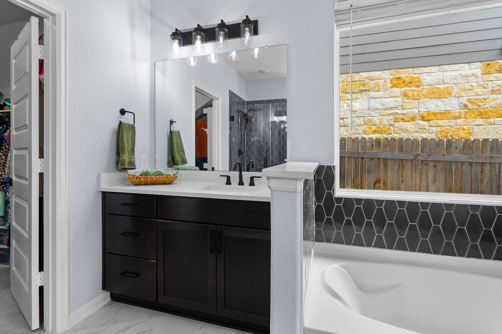 Primary Bath — Modern Farmhouse