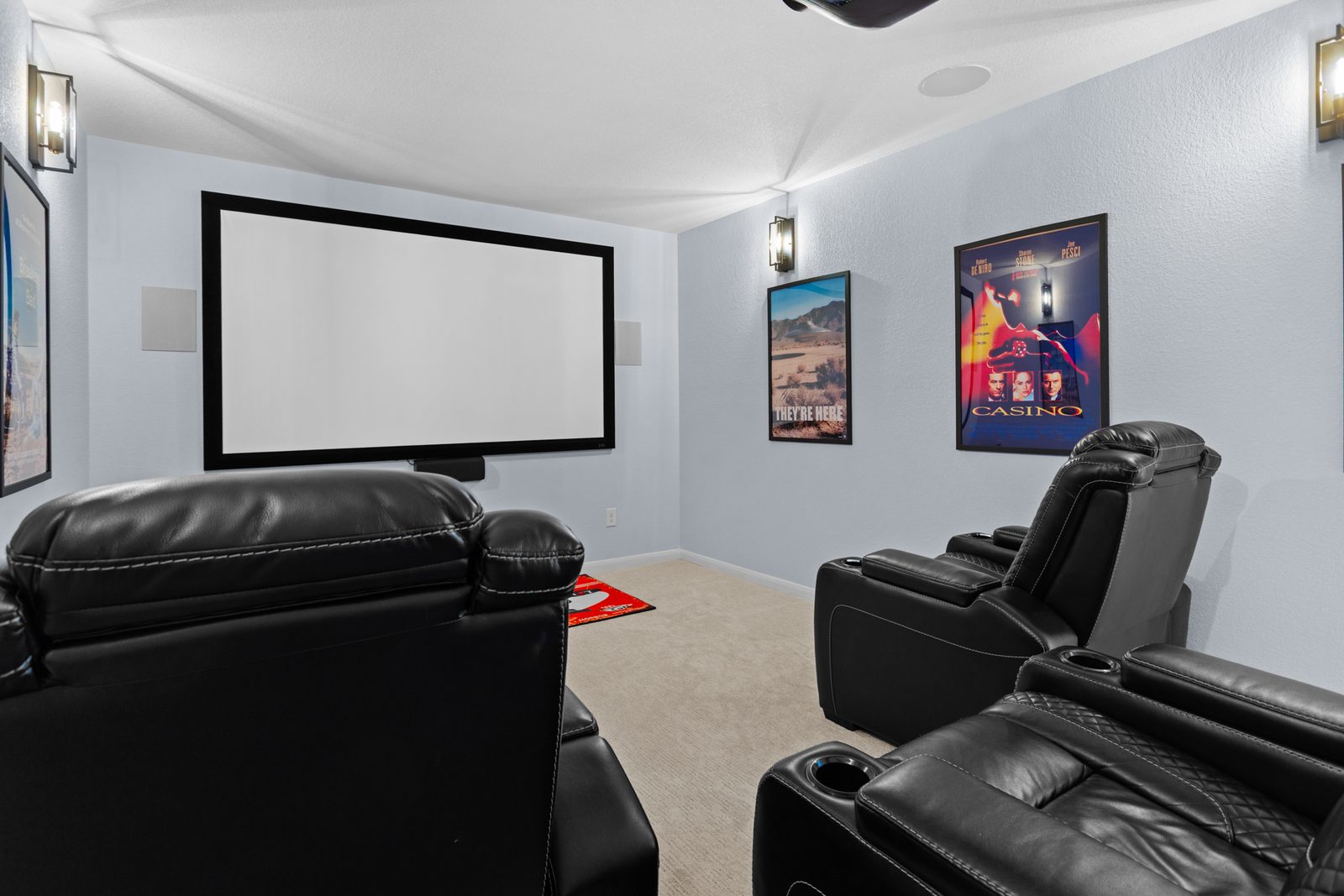 Media Room — Modern Farmhouse