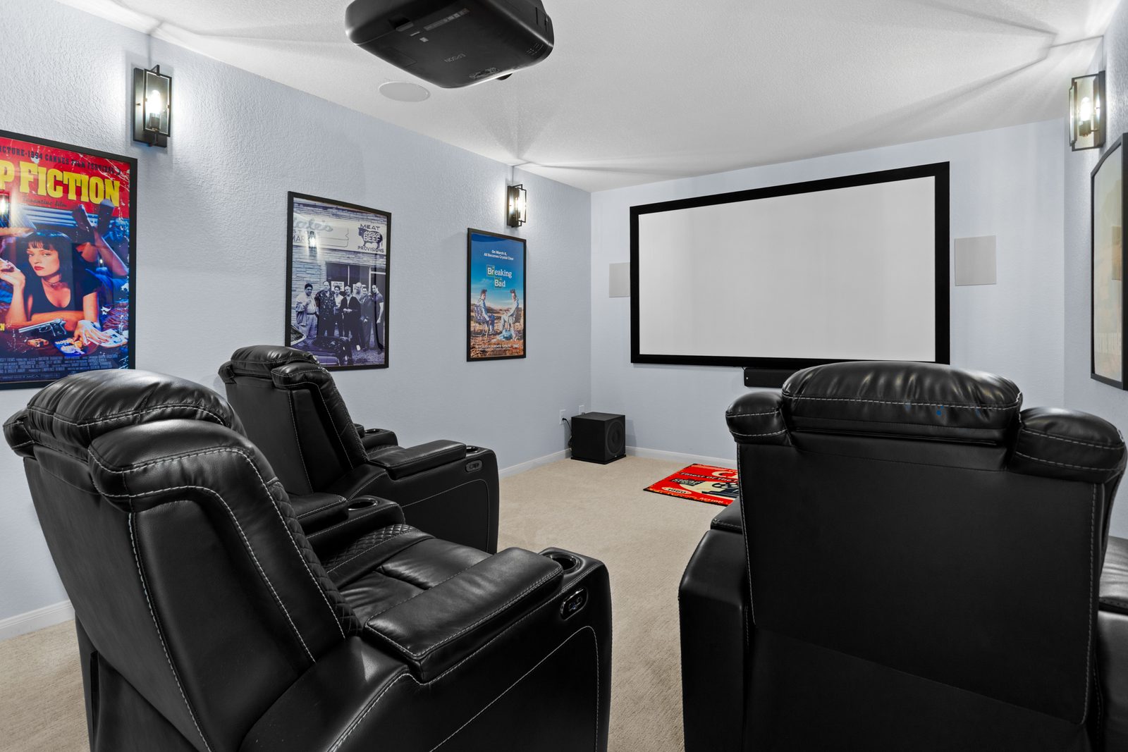Media Room — Modern Farmhouse