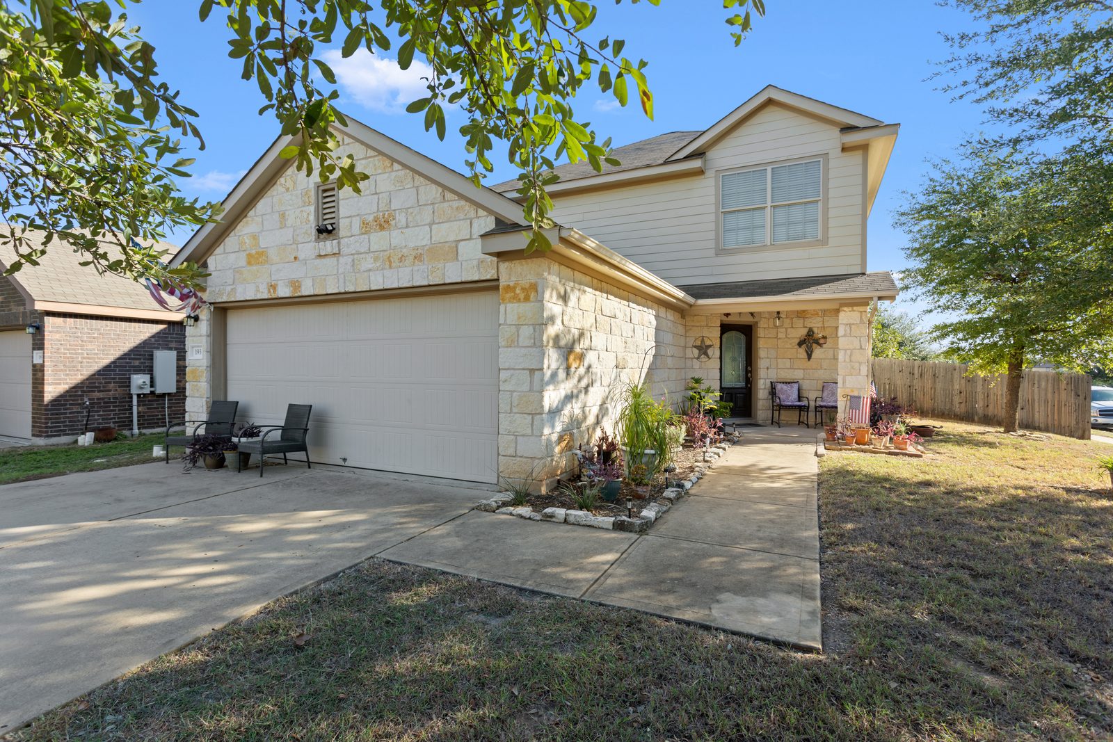 Exterior — Limestone Two-Story