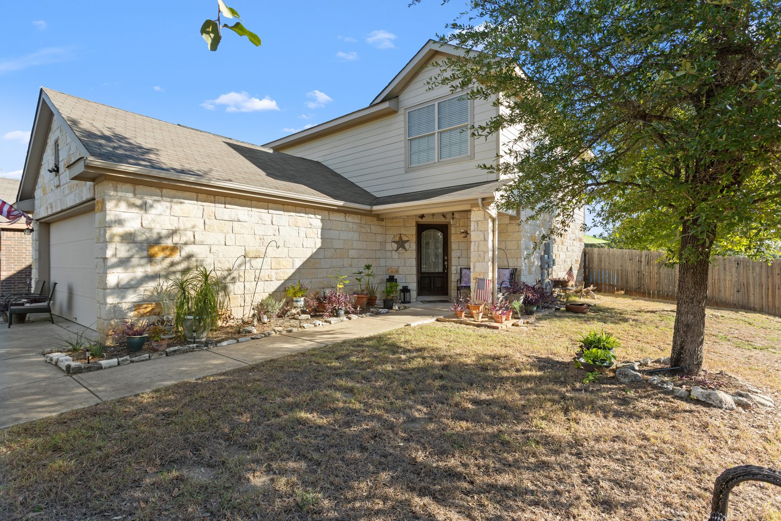Exterior — Limestone Two-Story