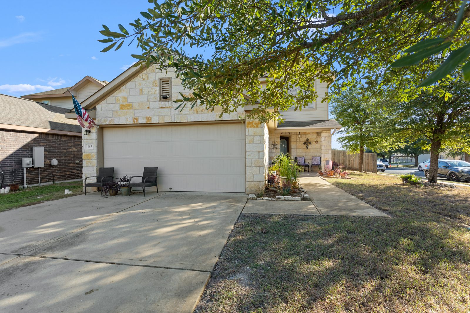 Exterior — Limestone Two-Story