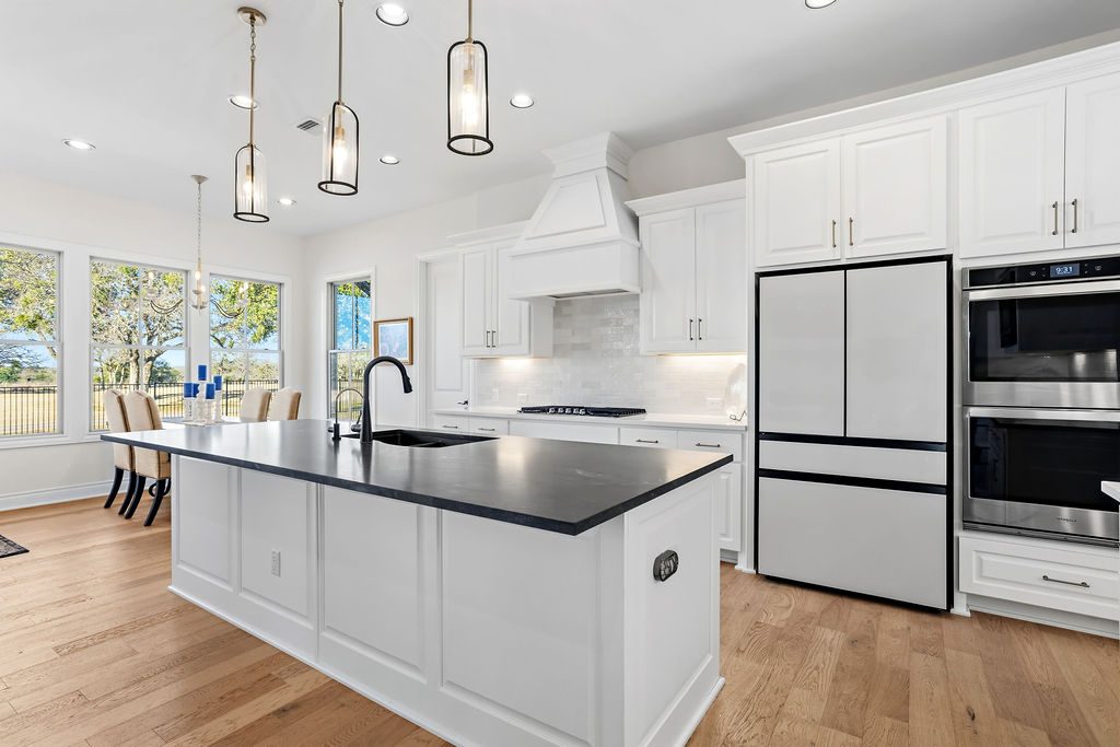 Kitchen — Hill Country custom home, Austin TX real estate photography